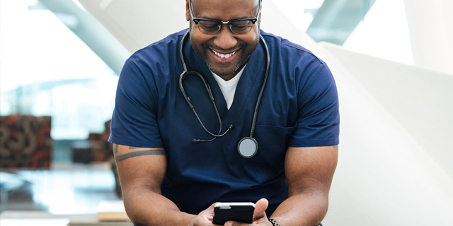 Image of a male doctor